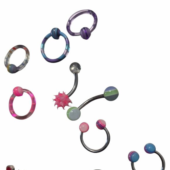 20 Belly Rings Assorted - Picture 8 of 8